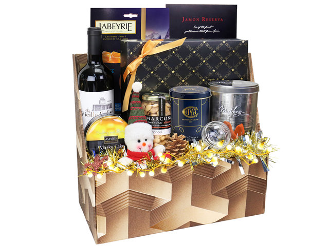 Christmas Gift Hamper - Christmas Permium Business Gift Hamper XC01 - XH1024A4 Photo