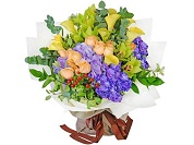 European Style Calla Lilies Hydrangea Rose Florist Gift